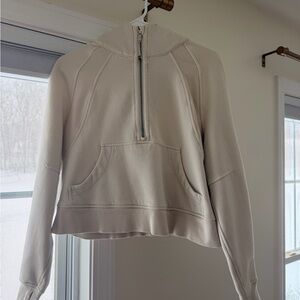 Lululemon Scuba Half-Zip Size-XS/S Color-Bone